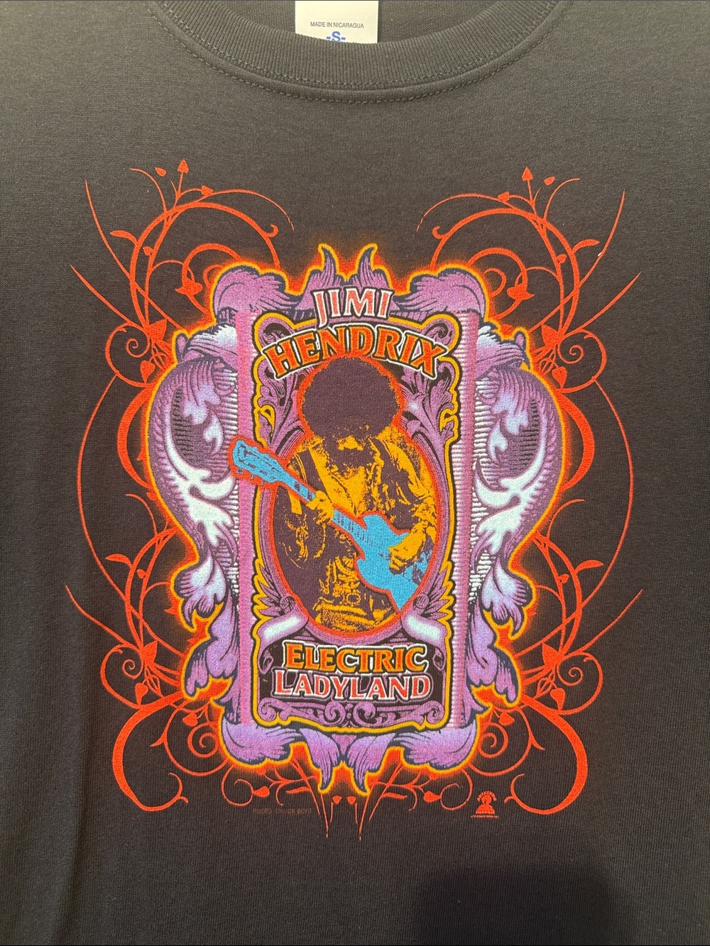 Jimi Hendrix Electric Ladyland Graphic Tee - Black